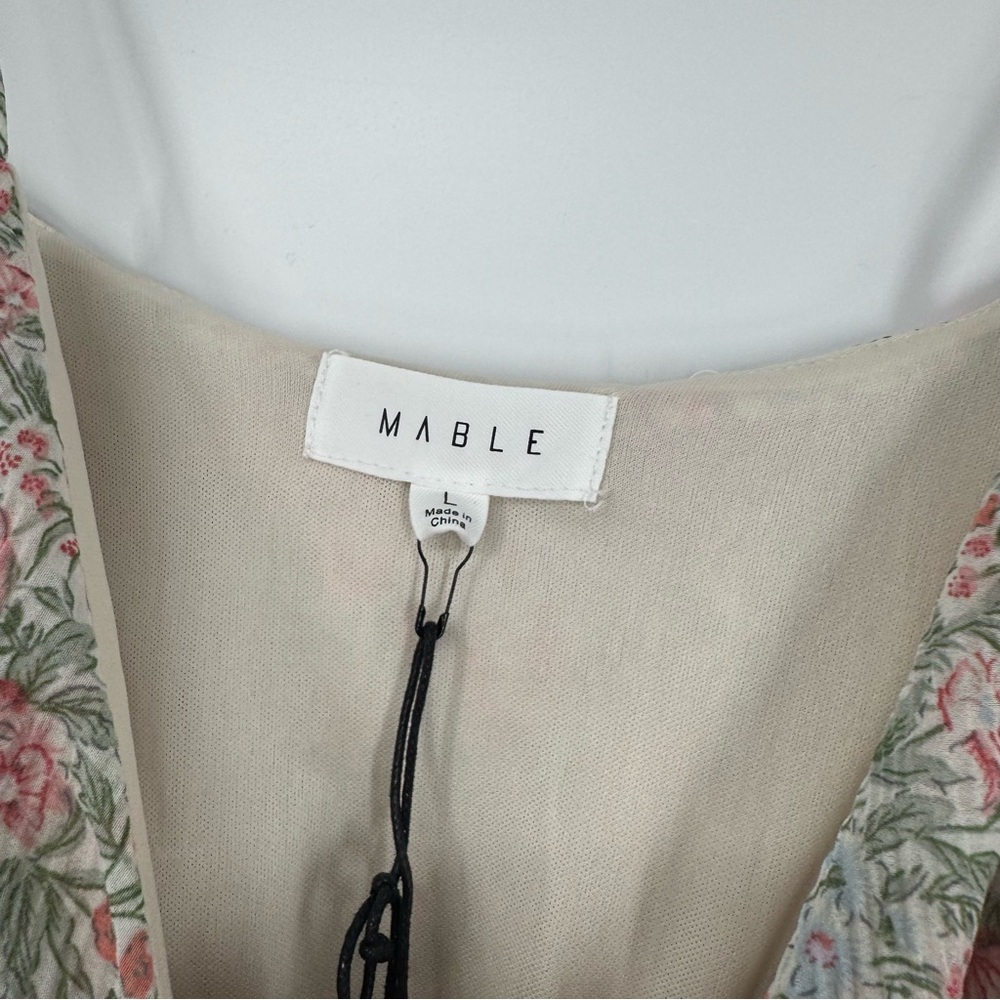 NWT Mable Mini Floral Ruffle Dress - Picture 4 of 11